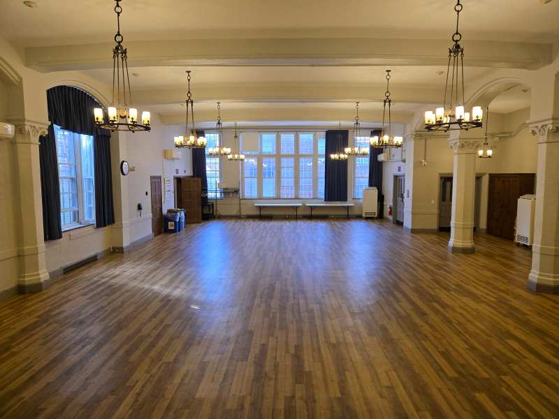 Mary Norton Hall from stage