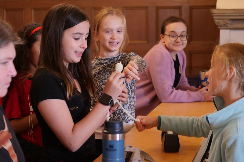 Tweens during church school